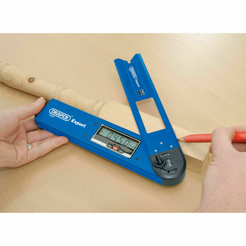 Draper 74307 Digital LCD 250mm Angle Measure Spirit Leve