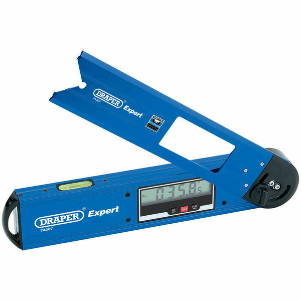 Draper 74307 Digital LCD 250mm Angle Measure Spirit Leve
