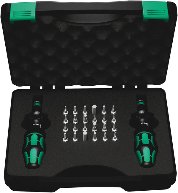 Wera 05074738001 7440/41 Kraftform torque screwdriver set 0.3-3.0 Nm, 26 pieces