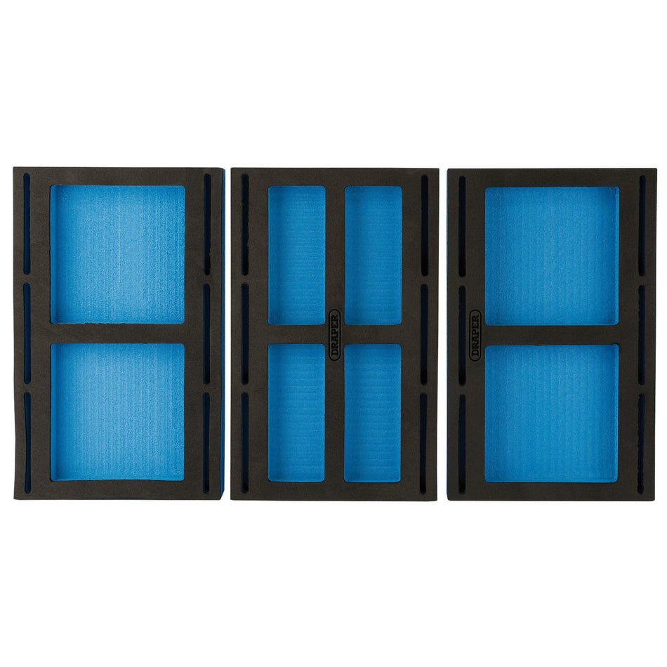 Draper 75047 1/4 Drawer EVA Insert Infill Tray (3 Piece)