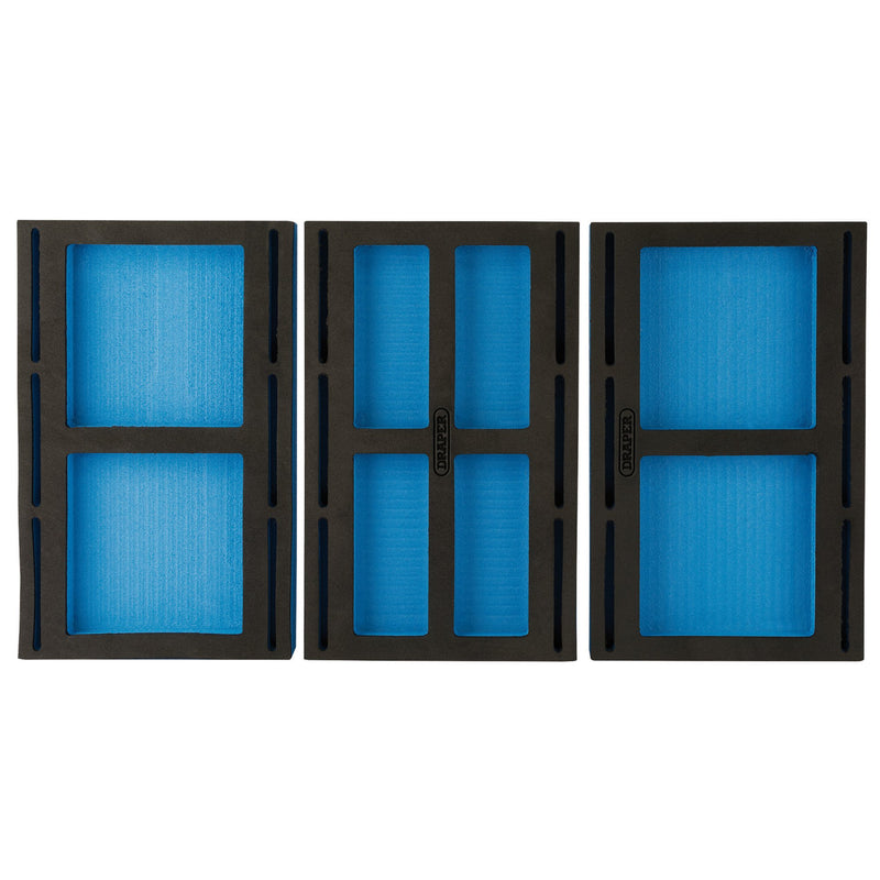 Draper 75047 1/4 Drawer EVA Insert Infill Tray (3 Piece)