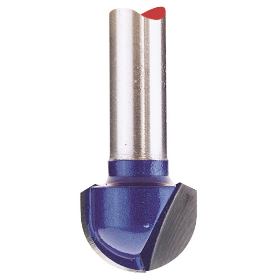 Draper 75345 TCT Router Bit, 1/4" Core Box, 12.7 x 6.35mm Radius