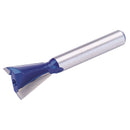 Draper 75346 TCT Router Bit, 1/4" Dovetail, 14mm Diameter