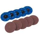 Draper 75618 Aluminium Oxide Sanding Discs, 75mm, 180 Grit (Pack of 10)