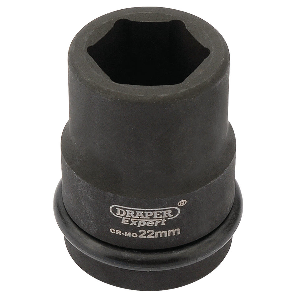 Draper 75968 HI-TORQ® 6 Point Impact Socket, 3/4" Sq. Dr., 22mm