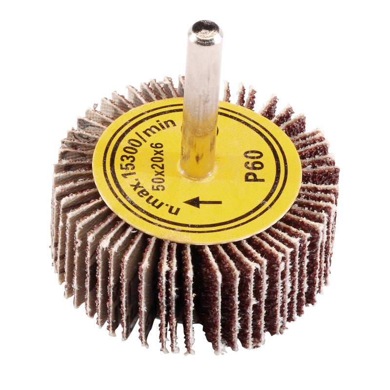 Draper 76452 Abrasive Flap Wheel, 50 x 20mm, 60 Grit