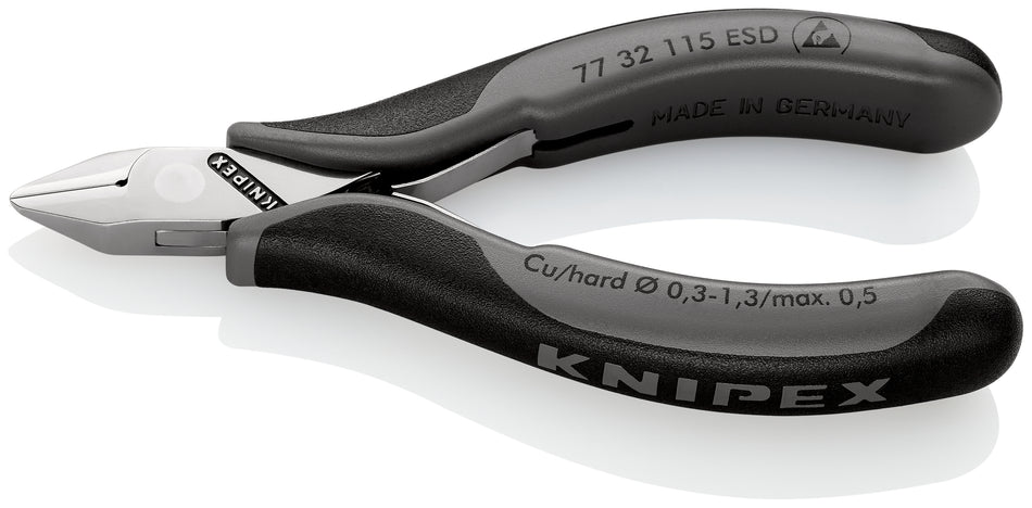 KNIPEX 77 32 115 ESD DIAGONAL CUTTING NIPPERS ESD