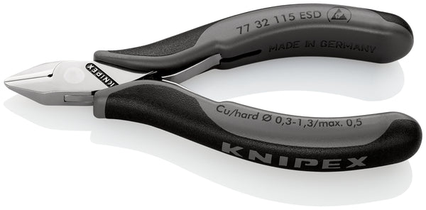 KNIPEX 77 32 115 ESD DIAGONAL CUTTING NIPPERS ESD