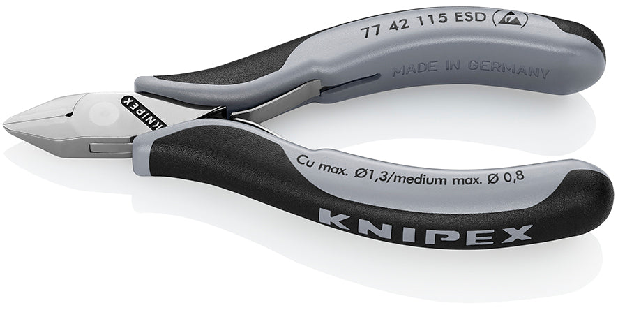 KNIPEX 77 42 115 ESD DIAGONAL CUTTING NIPPERS ESD