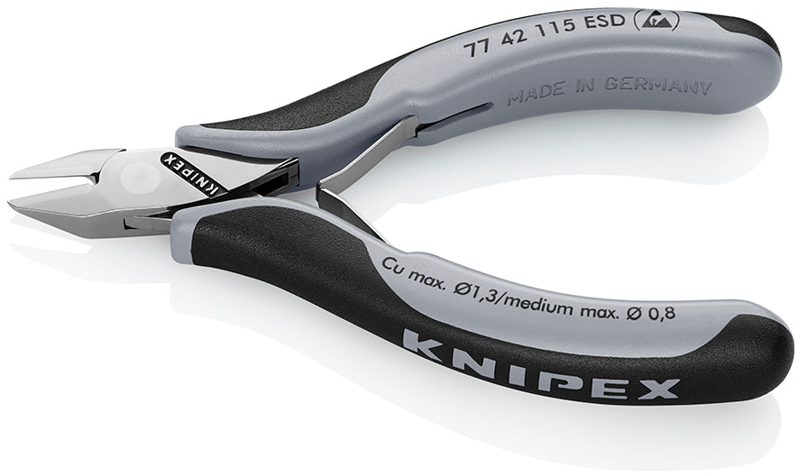 KNIPEX 77 42 115 ESD DIAGONAL CUTTING NIPPERS ESD