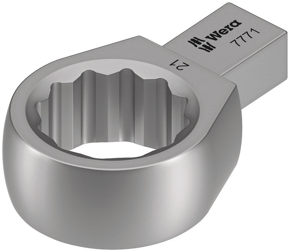 Wera 05078633001 7771 Ring spanner insert, 9x12 mm, 21 x 51 mm