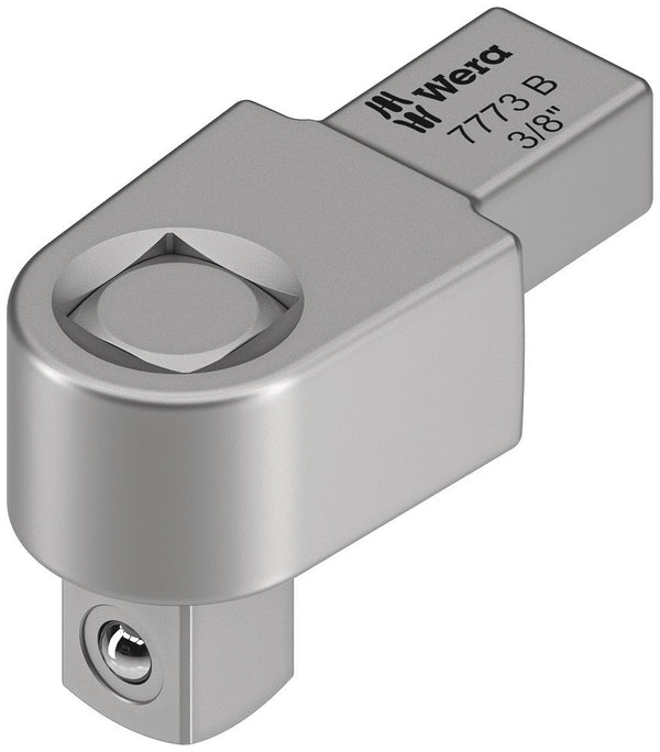 Wera 05078205001 7773 B Square drive insert, 9x12 mm, 3/8" x 44 mm