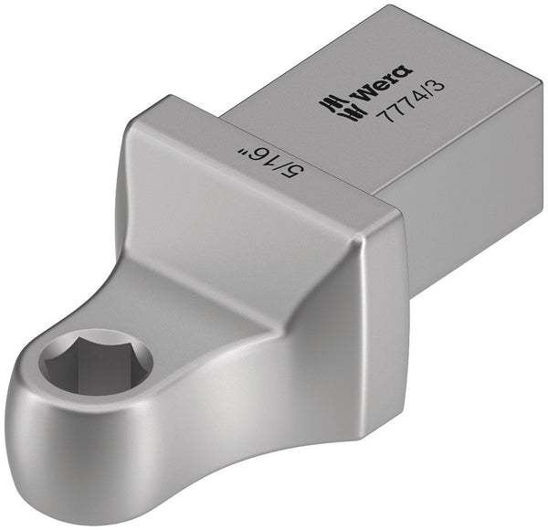 Wera 05078642001 7774/3 Bit adapter insert, 5/16", 14x18 mm, 5/16" x 58 mm