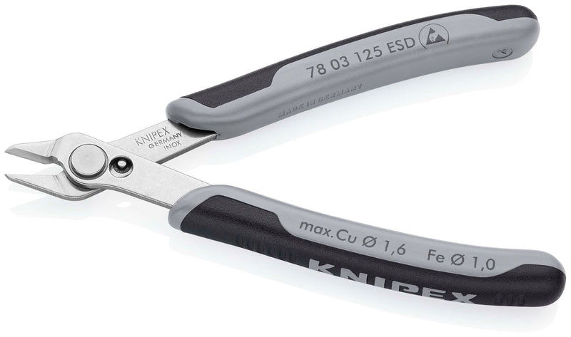 KNIPEX 78 03 125 ESD ELECTRONIC-SUPER-KNIPSÂ® ESD