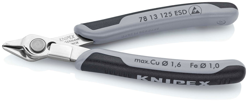 KNIPEX 78 13 125 ESD ELECTRONIC-SUPER-KNIPSÂ® ESD