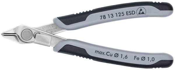 KNIPEX 78 13 125 ESD ELECTRONIC-SUPER-KNIPSÂ® ESD