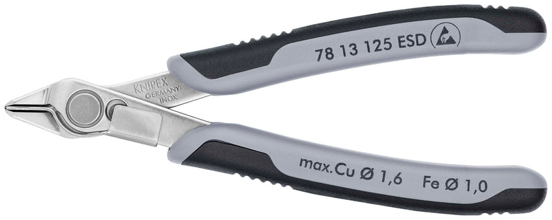 KNIPEX 78 13 125 ESD ELECTRONIC-SUPER-KNIPSÂ® ESD
