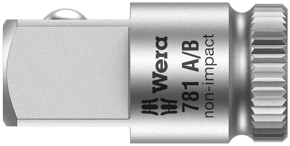 Wera 05042670001 781 A 1/4" Connection parts, 781 A/B x 3/8 x 25.2 mm x 1/4"