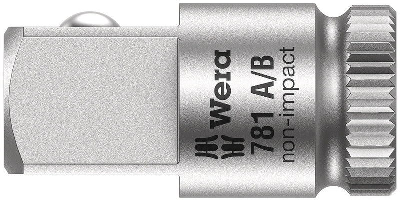 Wera 05042670001 781 A 1/4" Connection parts, 781 A/B x 3/8 x 25.2 mm x 1/4"