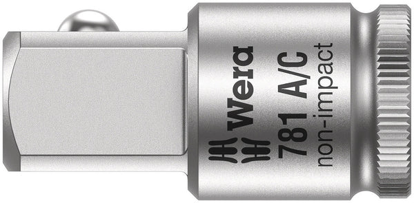 Wera 05042671001 781 A 1/4" Connection parts, 781 A/C x 1/2 x 36 mm x 1/4"
