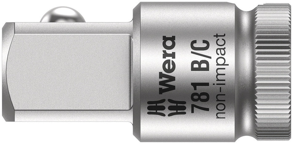 Wera 05042673001 781 B 3/8" Connection parts, 781 B/C x 1/2 x 36 mm x 3/8"