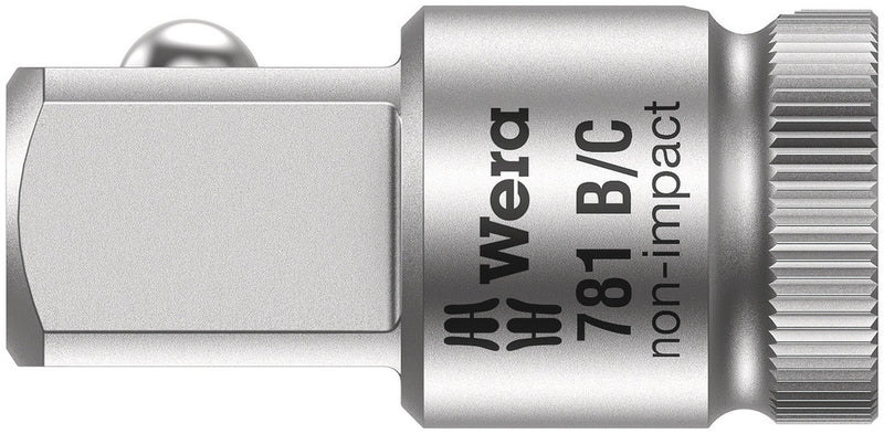 Wera 05042673001 781 B 3/8" Connection parts, 781 B/C x 1/2 x 36 mm x 3/8"