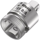 Wera 05042672001 781 B 3/8" Connection parts, 781 B/A x 1/4 x 27 mm x 3/8"