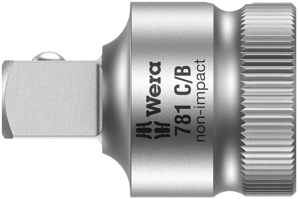 Wera 05042674001 781 C 1/2" Connection parts, 781 C/B x 3/8 x 35.5 mm x 1/2"