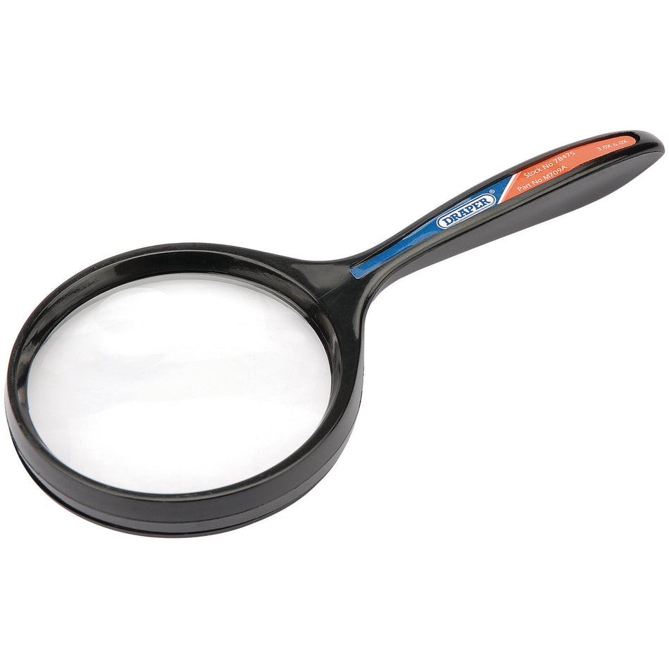 Draper 78475 x 3 Round Magnifier, 65mm