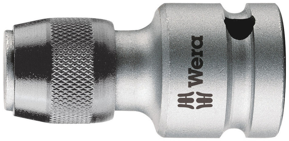 Wera 05042768001 784 C 1/2" Adaptor with quick-release chuck, 784 C/2 x 5/16" x 50 mm