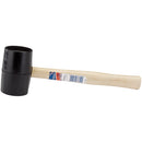 Draper 78614 Hardwood Shaft Rubber Mallet, 620g/24oz