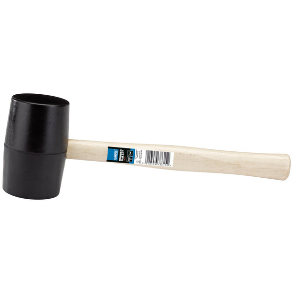 Draper 78615 Hardwood Shaft Rubber Mallet, 800g/32oz