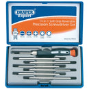 Draper 78925 Reversible Precision Screwdriver Set (8 Piece)