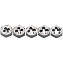 Draper 79198 Metric Hexagon Die Nut Set (5 Piece)