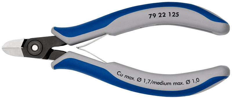 KNIPEX 79 22 125 DIAGONAL CUTTING NIPPERS