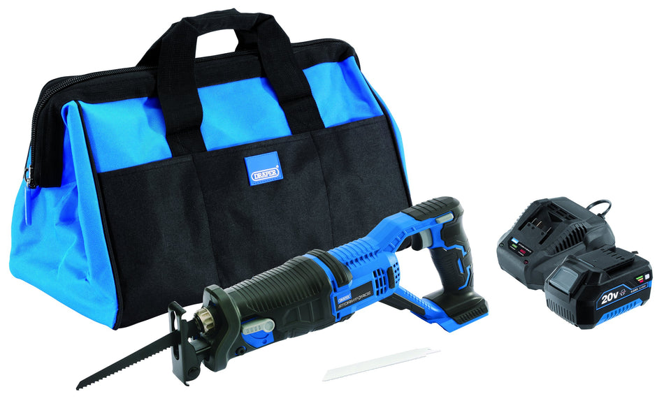 Draper 79885 Draper Storm Force® 20V Reciprocating Saw Kit