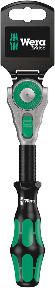 Wera 05073261001 8000 B SB Zyklop Speed Ratchet with 3/8" drive, 3/8" x 199 mm
