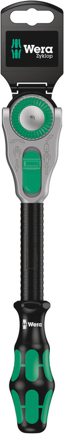 Wera 05073262001 8000 C SB Zyklop Speed Ratchet with 1/2" drive, 1/2" x 277 mm