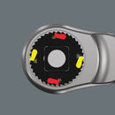 Wera 05004033001 8003 B Zyklop Metal Ratchet with push-through square and 3/8" drive, 3/8" x 222 mm