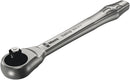 Wera 05004003001 8003 A Zyklop Metal Ratchet with push-through square and 1/4" drive, 1/4" x 141 mm