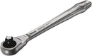 Wera 05004033001 8003 B Zyklop Metal Ratchet with push-through square and 3/8" drive, 3/8" x 222 mm