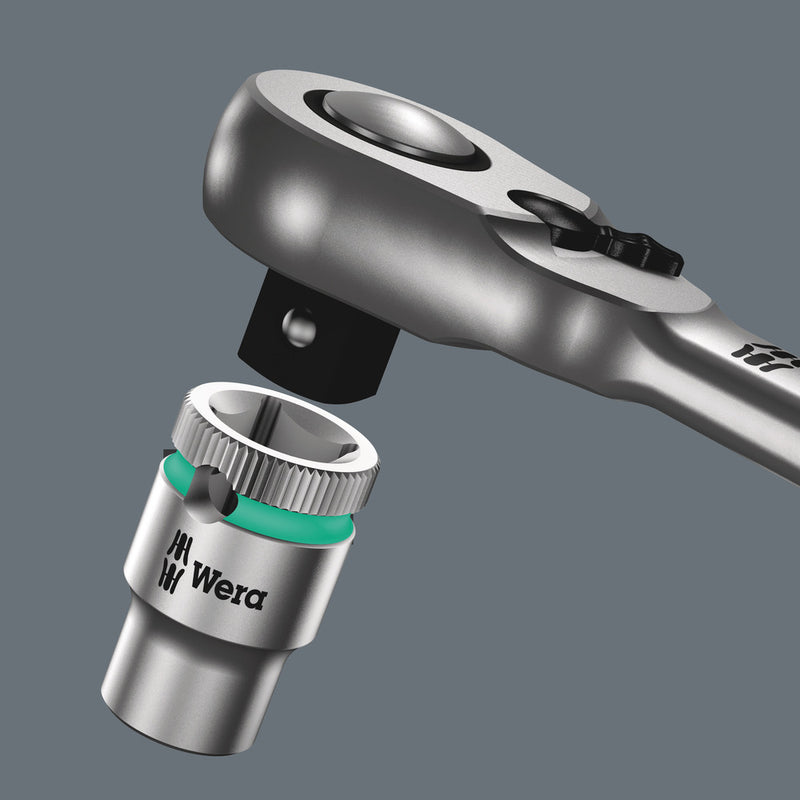 Wera 05004064001 8004 C Zyklop Metal Ratchet with switch lever and 1/2" drive, 1/2" x 281 mm