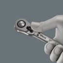 Wera 05004004001 8004 A Zyklop Metal Ratchet with switch lever and 1/4" drive, 1/4" x 141 mm