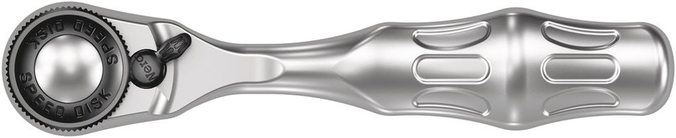 Wera 05003793001 8008 A Zyklop Mini 3 Ratchet with 1/4" drive, 1/4" x 87 mm