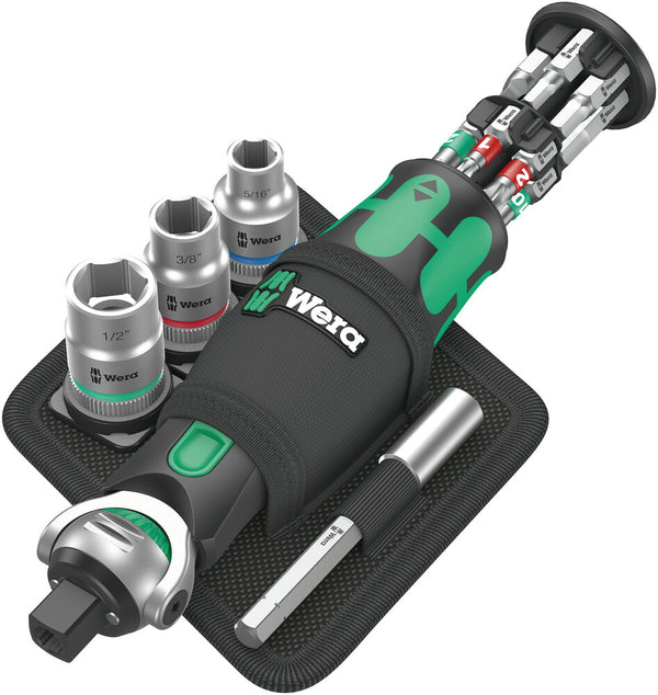 Wera 05004283001 8009 Zyklop Pocket Imperial Set 2, 18 pieces
