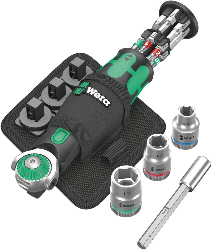 Wera 05004283001 8009 Zyklop Pocket Imperial Set 2, 18 pieces