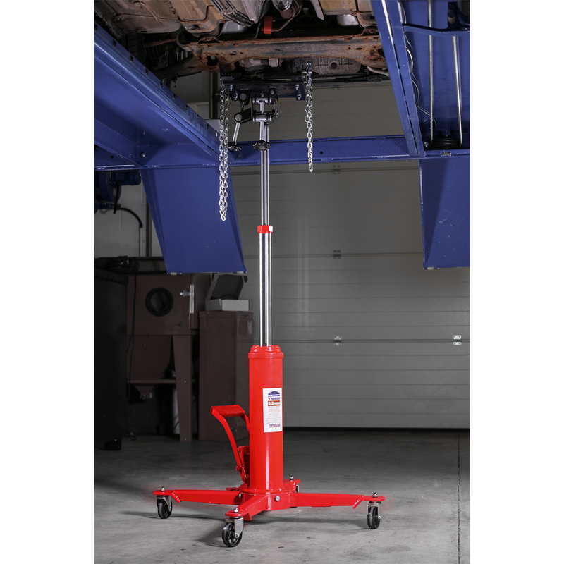 Sealey 800TTJ 0.8tonne Telescopic Vertical Transmission Jack