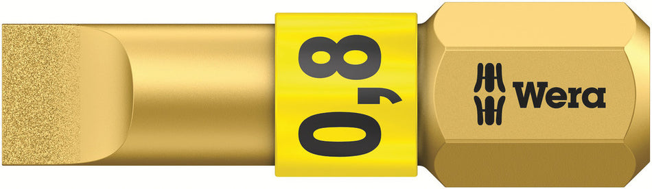 Wera 05056172001 800/1 BDC bits, 0.8 x 5.5 x 25 mm