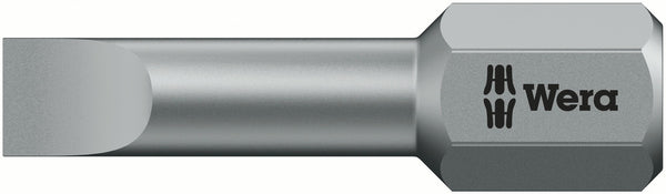 Wera 05056210001 800/1 TZ bits, 0.6 x 4.5 x 25 mm