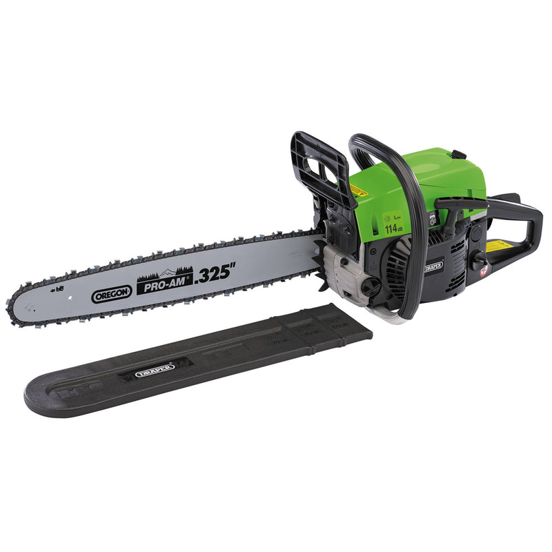 Draper 80106 Petrol Chainsaw, 500mm, 52cc